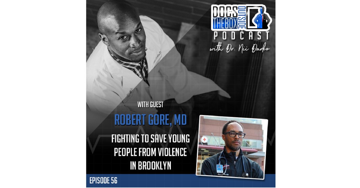 On today's episode of #DOTB @Siriema22 discusses the dynamics of being raised in “pre-gentrified” #Brooklyn and the effects it had on his #careertrajectory

#KAVI #DrRobertGore #imnotjustadoc #DocsOutsidetheBoxNation #physician #community
ed.gr/snyq