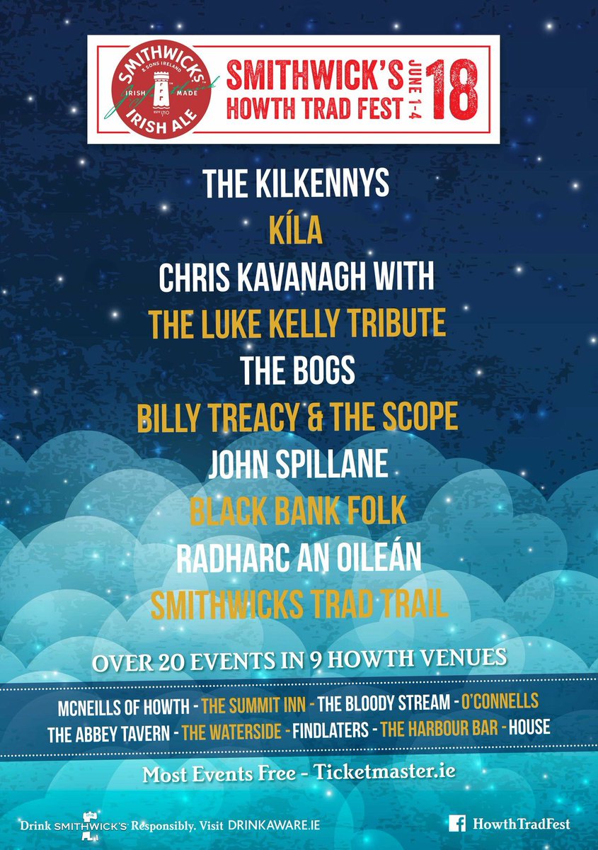 What a great holiday! Bring on the next one when we’ll be playing at #HowthTradFest #Smithwicks #MovingThisWay #IrishMusicParty  <a href="/VisitDublin/">Visit Dublin</a> @howthismagic <a href="/Failte_Ireland/">Fáilte Ireland</a>