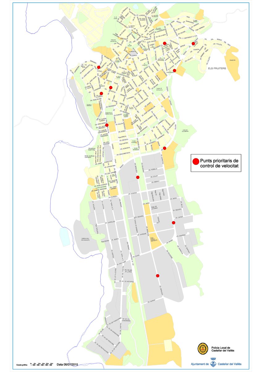 plcastellar's tweet photo. El Servei Català de Trànsit coordina a Catalunya una campanya preventiva de control de velocitat. Durant la setmana realitzarem controls de velocitat. #precaució,#castellar https://t.co/tWVSC4ebak