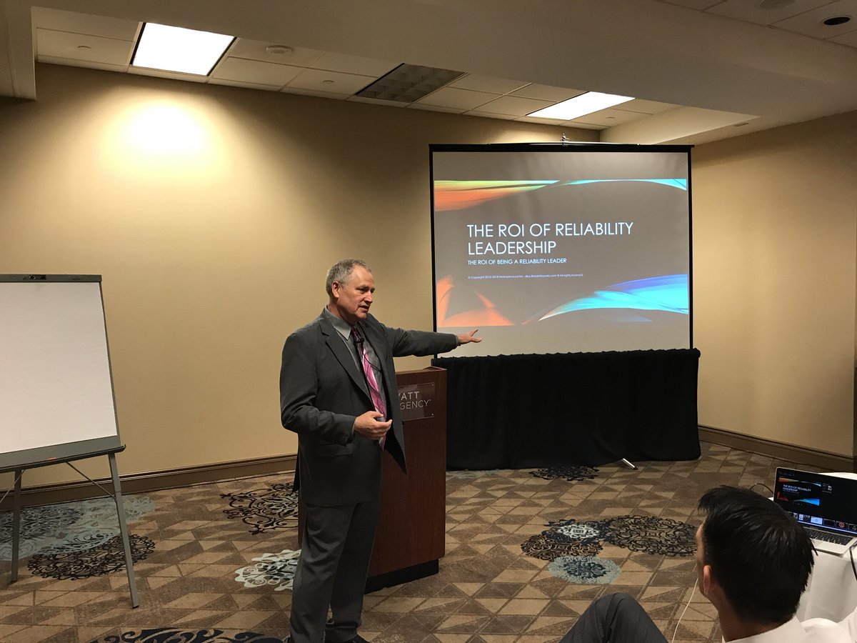 SantySotuyo13's tweet photo. @terrenceohanlon starting the introduction to #ReliabilitySummit2018 @ Austin. @armsreliability #MakingReliabilityAReality https://t.co/4vXYHdJEsq