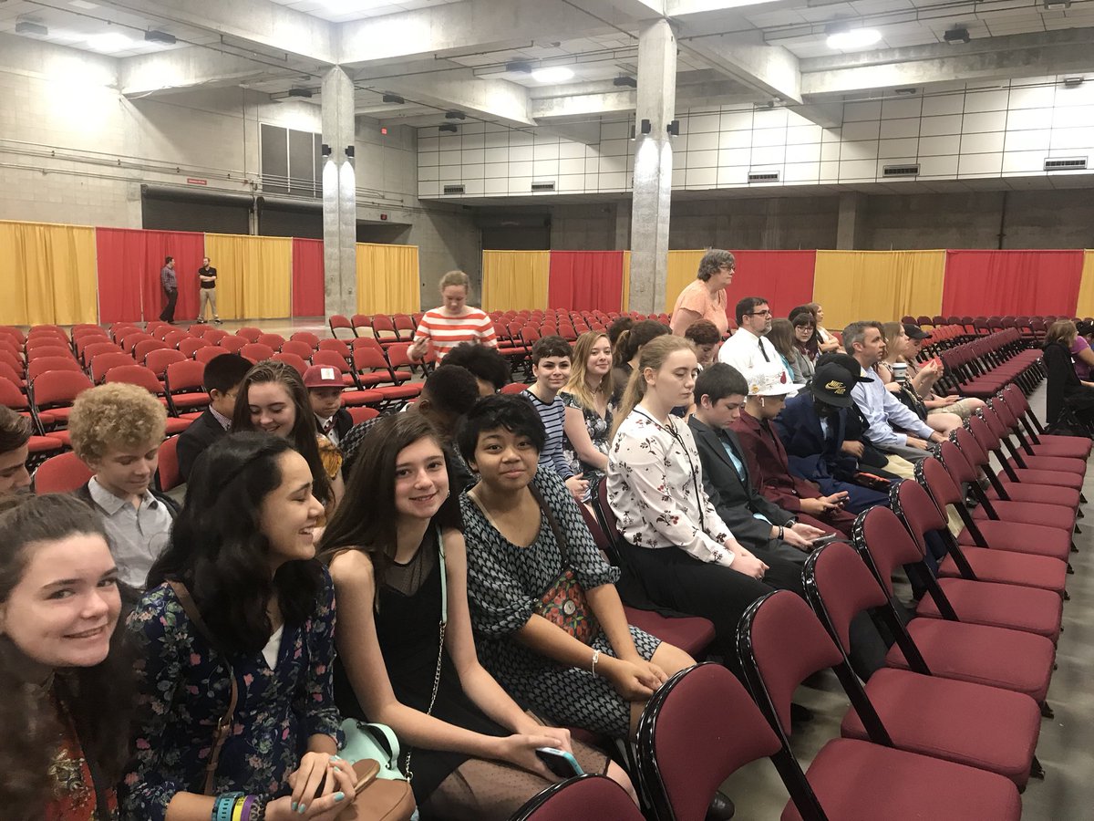 MCPS_Secondary's tweet photo. Florida History Day Awards Ceremony begins! Students from across FLAare here! 35 students from MCPS!  #FHD2018 @MarionCountyK12 @Grantham_Greats @HMS_Bulls @LakeWeirMiddle @DunnellonHigh @WestPortHigh @FortKingMiddle @LMSLibertyPride @HMS_Bulls @FHS_WildcatLife @OsceolaTweets https://t.co/J6fFvaTXoB