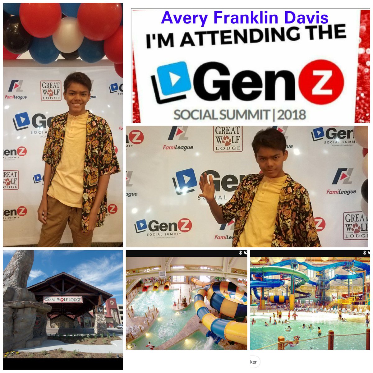ᴀᴠᴇʀʏ ғʀᴀɴᴋʟɪɴ ᴅᴀᴠɪs (@averydavisactor) on Twitter photo Had a great Sunday at the @GenZSocialSummit
#GenZss18
<a href="/GreatWolfLodge/">Great Wolf Lodge</a>
#GreatWolfLodge
Met new people and got some #SocialMedia tips! Had a great Sunday at the @GenZSocialSummit
#GenZss18
<a href="/GreatWolfLodge/">Great Wolf Lodge</a>
#GreatWolfLodge
Met new people and got some #SocialMedia tips!