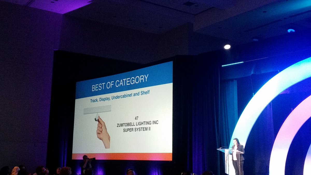 Tridonic's tweet image. Congratulation to Super System II by #Zumtobel for winning the  LFI Innovations Award 2018 in the track category