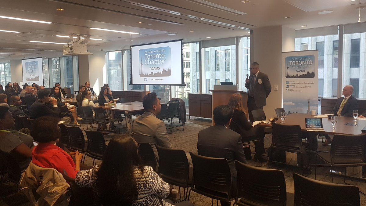 Stuart Davis kicking off a day of AML training!