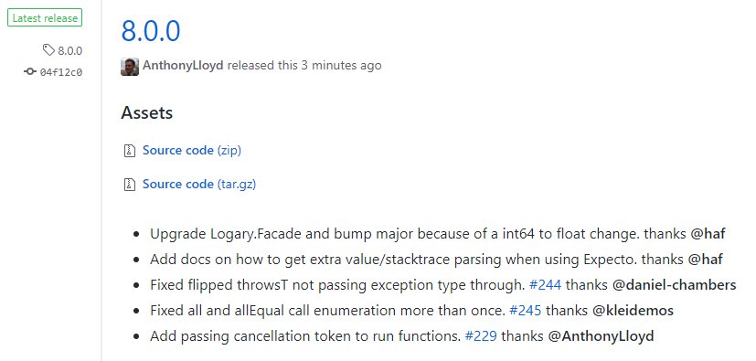 ExpectoIO's tweet image. Expecto v8.0.0 released
github.com/haf/expecto/re…