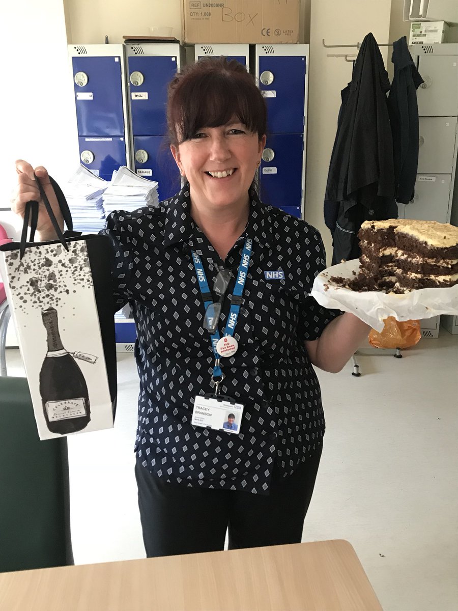 And the winner of A1 Bake off is...Tracey Branson!! <a href="/StockportNHS/">Stockport NHS FT</a>