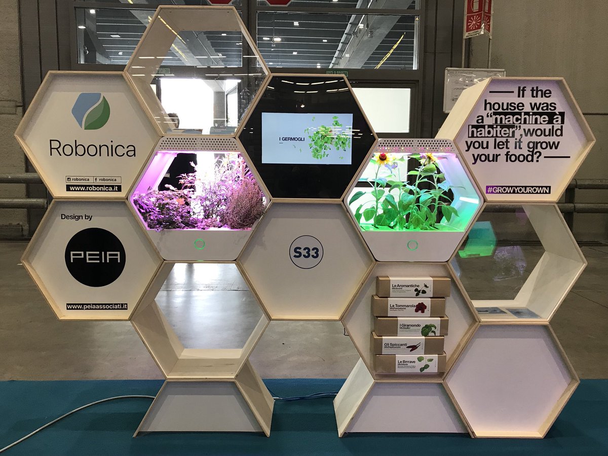 SEEDSandCHIPS's tweet photo. Chose your sprout and grow your own plant, flowers or even vegetables at home!

Enjoy the r-evolution with @Robonica1 at Seeds&amp;Chips in #Milan until #May10th 

#SaC18 #SeedsandChips #foodinnovation #AGTech #futureoffood https://t.co/t2X1t3v3LN