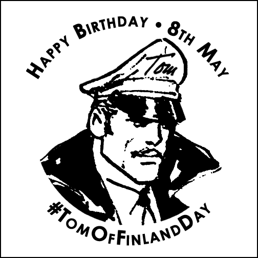 Happy Birthday to #TomofFinland (Touko Valio Laaksonen)! #TomOfFinlandDay
