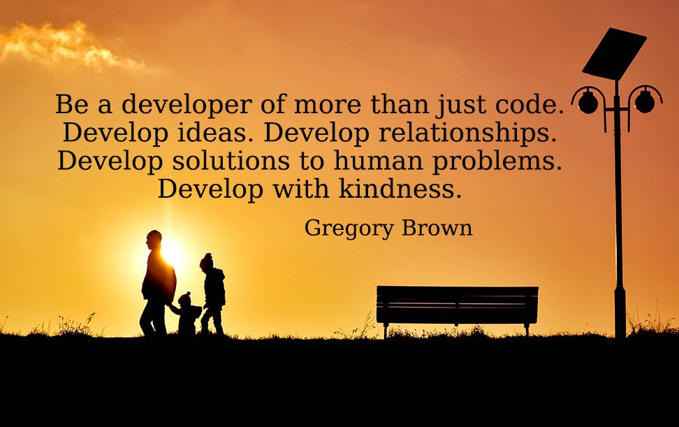 sochackacademy's tweet photo. To be a great developer...
#quote #inspiration #coder #developer #programmer #programming #codingschool #code #techedu #teched #hackingedu https://t.co/66egZFajjI