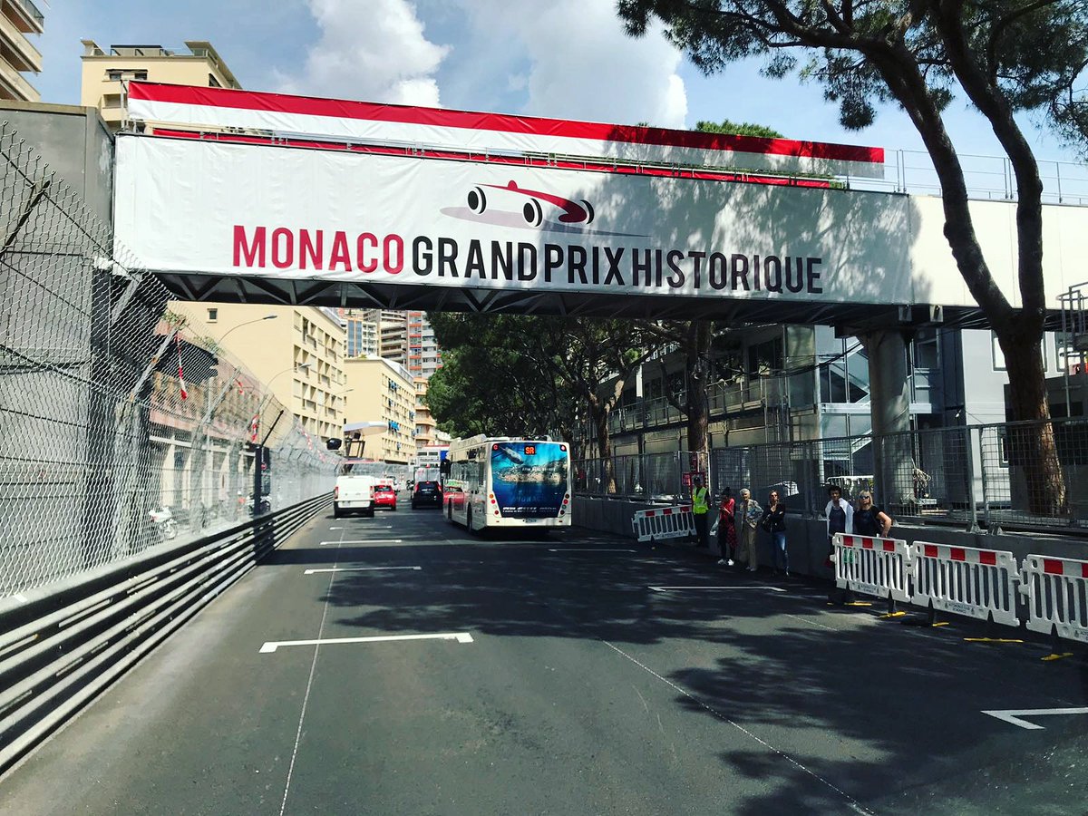 Testing out the track ahead of this weekend's Historic Grand Prix 😂🏎️🥇 #goals