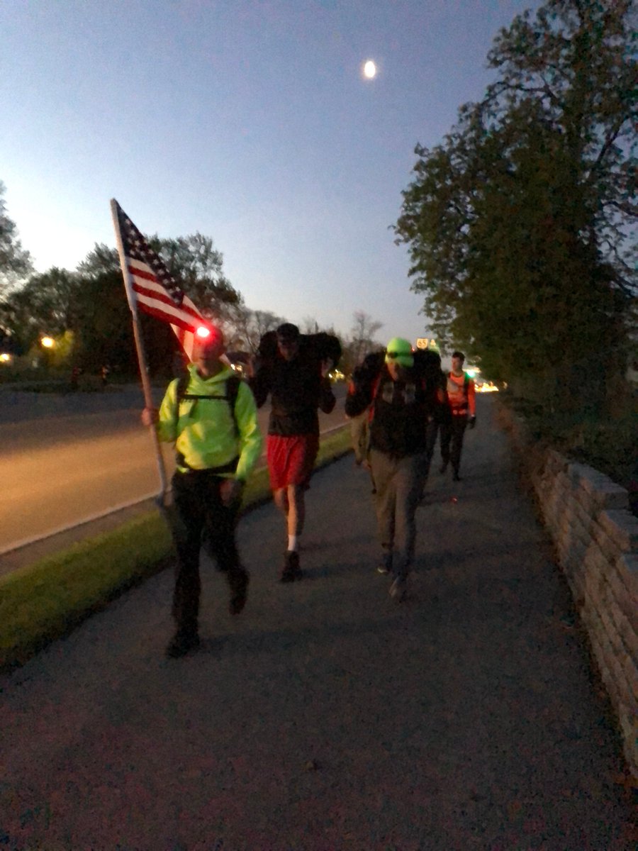 CraigS1983's tweet photo. Ruck from the Necropolis with 9 @F3Toledo PAX.  Great to be out in the crisp spring morning with this great group of guys.  We got to experience the new 80# @GORUCK sand bag filled with three 40# filler bags, it was a blast!  #nofizzle #Toledo #partnercarry @DowntownP @F3Nation. https://t.co/KCtA47FX3w