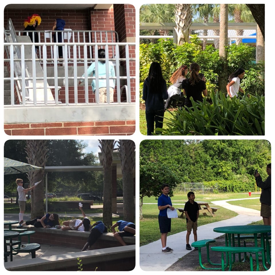 Ms_CampanellaG's tweet photo. Myth or Legend? Ss wrote a myth or legend & are now filming their work. Ss will be using #imovie to complete their final project @cypresscreekvcs. #engagement #workinguntiltheend #makeschoolfun @bronson_adrian https://t.co/Wdev0dmInK