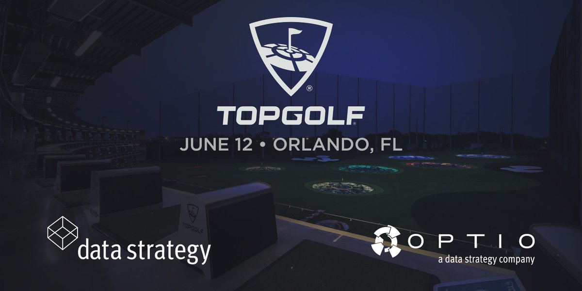 DataStrategyLLC's tweet photo. Heading to @CiscoLive? Take a break from all the sessions and join @datastrategyLLC to hit some balls at @topgolforlando on 6/12 from 7-10 pm. Register today! https://t.co/v1nCL808rA https://t.co/rdec1Fmx7C
