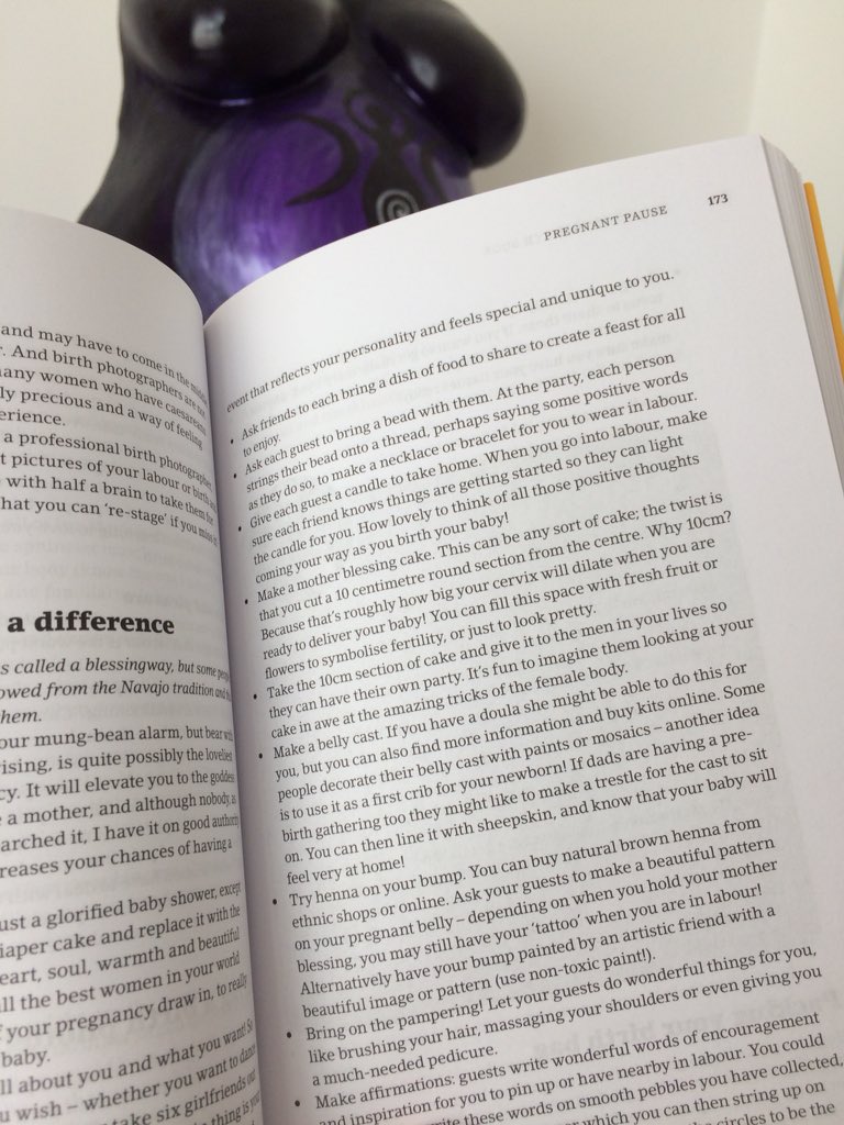 RocktheBump's tweet photo. Don’t just take my word for it.. Belly casting even gets a mention in #ThePositiveBirthBook 😉 @millihill @birthpositive #rockthebump #bellycasting #pregnancykeepsake #rockyourbirth #positivebirth https://t.co/ElLRce0J8q
