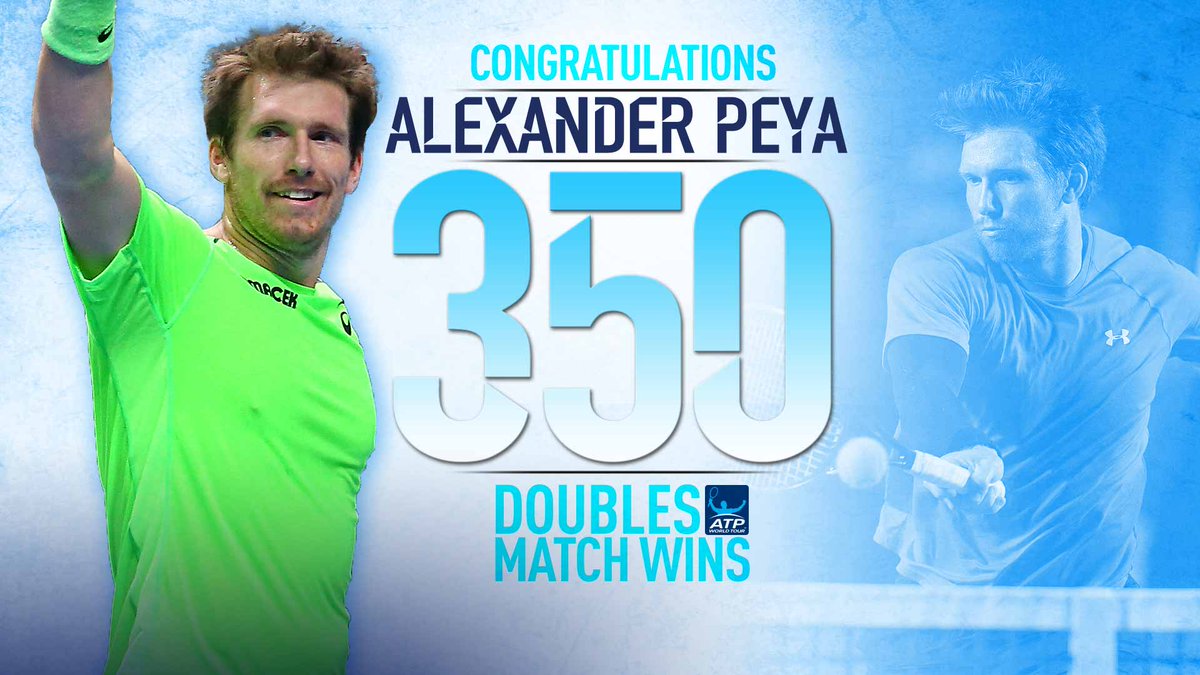 Congratulations Alexander! The 🇦🇹 star, alongside Nikola Mektic, notches his 3⃣5⃣0⃣th career doubles match win to reach the second round in Madrid.

View Live Scores ▶️bit.ly/2IkcNf1