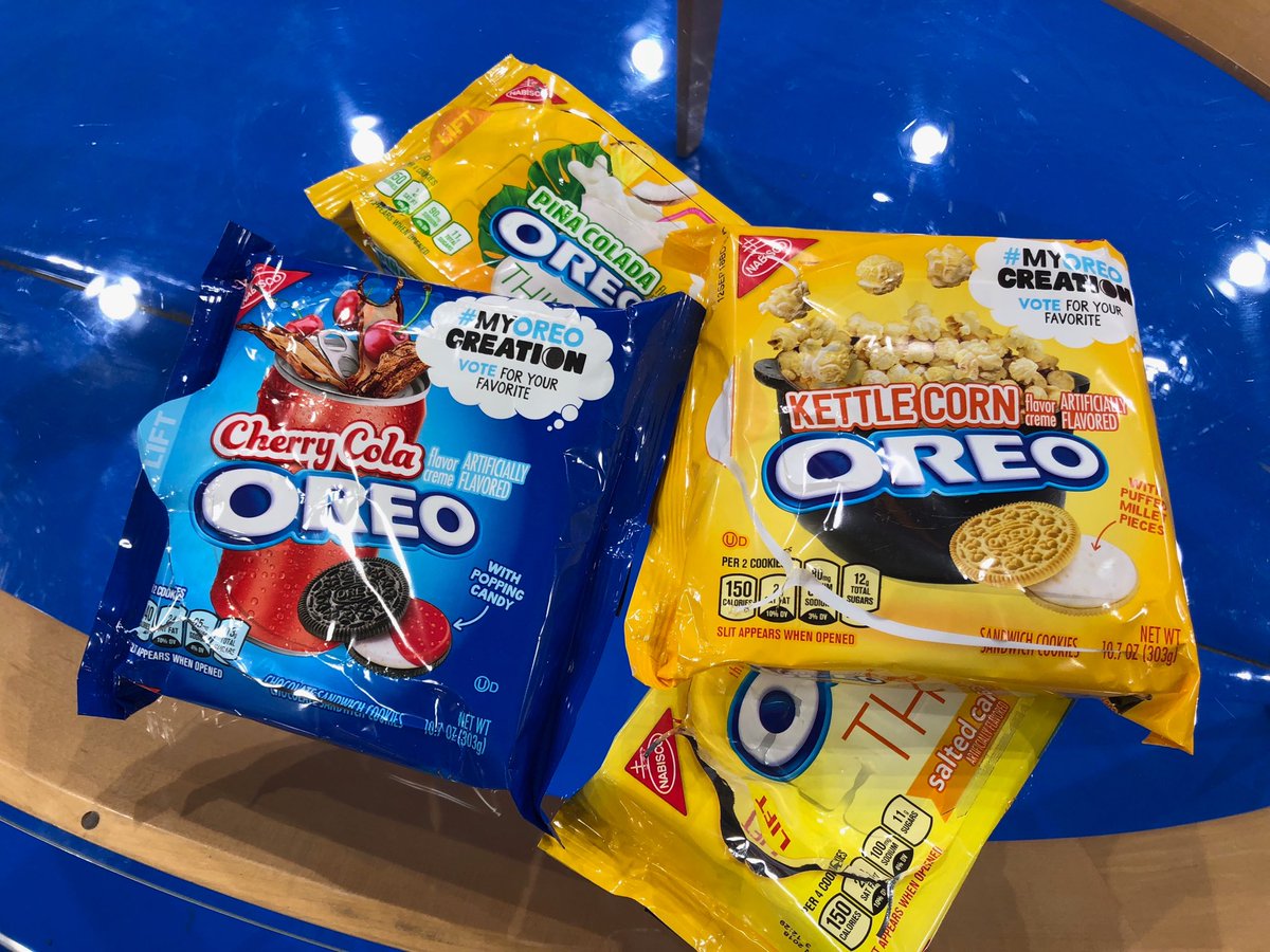 sherryswensk's tweet image. Have you tried the new funky flavors of @Oreo cookies???? We tried them on @8NewsNow #GoodDay and the descriptions were hilarious! Tell us what you think! #8NN