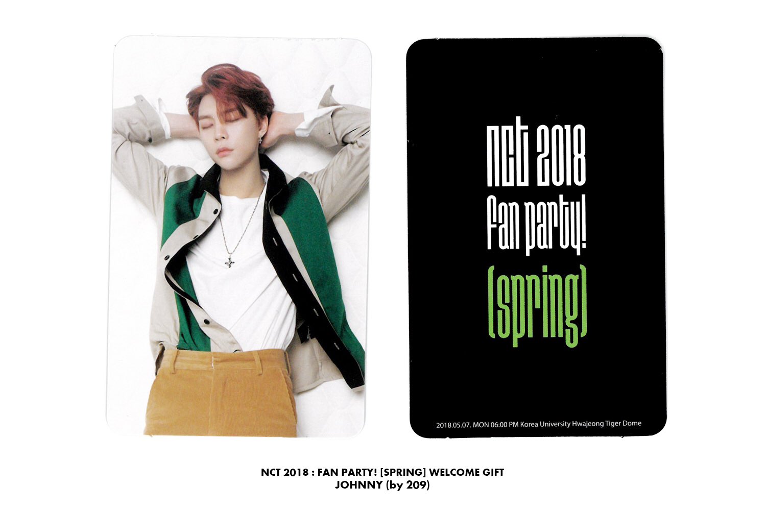 NCT2018 Fan party! [spring] ジョンウ