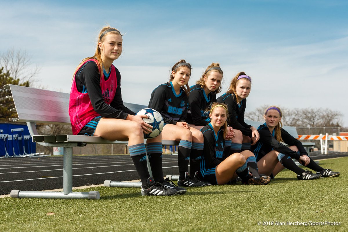 AlanHerzberg's tweet photo. It's senior night for @BCgirlssoccer . Does @claireverhagen get the start? https://t.co/YJ9bGDhw3H