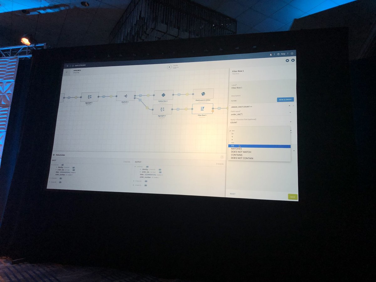 #TalendConnect Talend Data Streams powered by #ApacheBeam . a game changer!