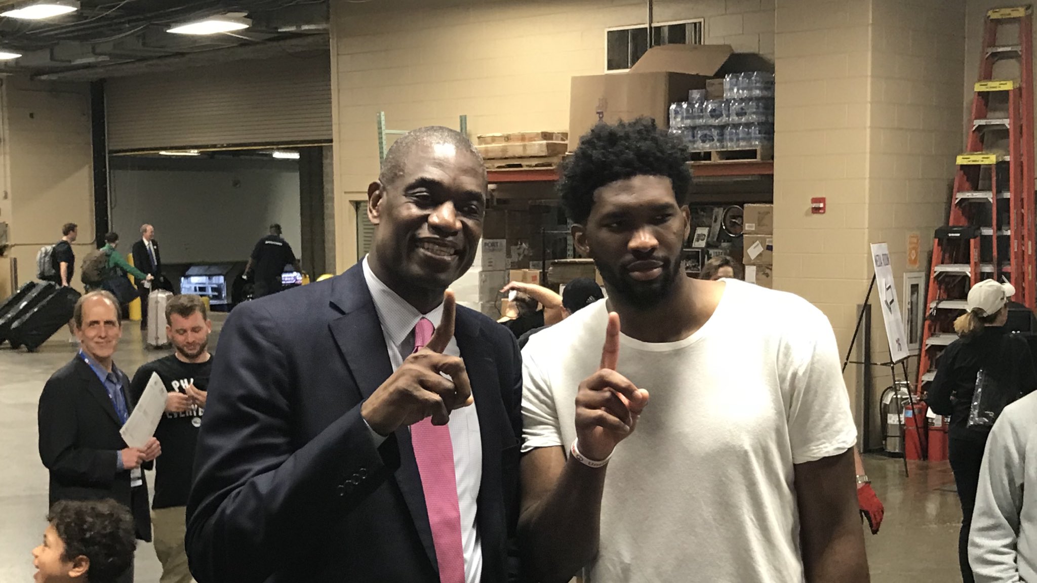 Sixers: The Joel Embiid and Dikembe Mutombo connection