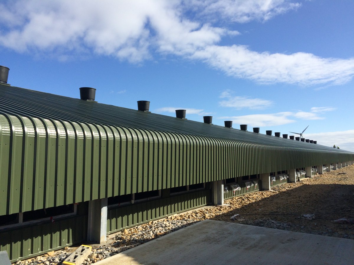 Countdown to <a href="/PigPoultry/">British Pig & Poultry Fair</a> 2018! Come and see our new stand, Shed 7, number 368. #crimpcurve #cladding #poultryhouse #agriculture