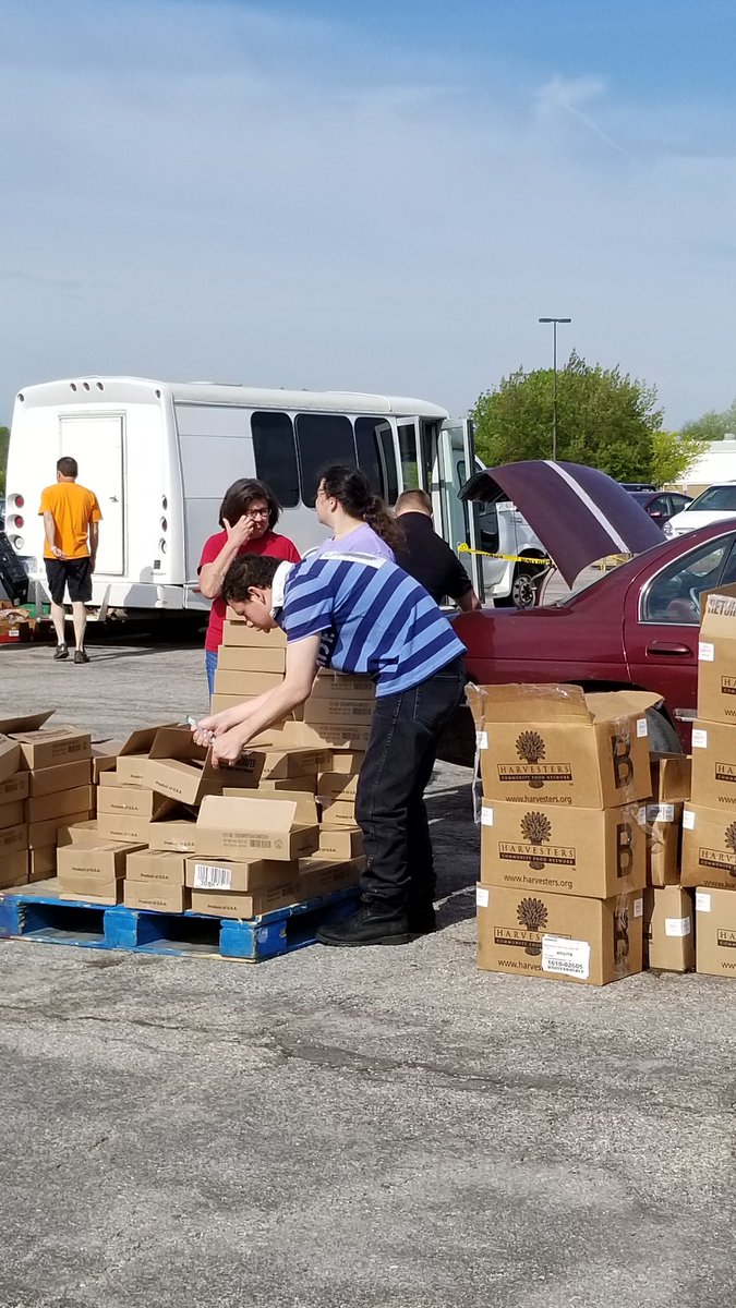 Hard at work with Harvesters! WRHS
