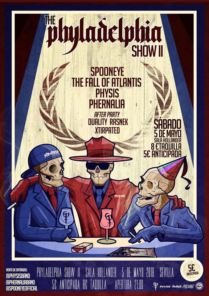 Aquí dejo la crónica del #PhiladelphiashowII un concierto lleno de garra, brutalidad y muy buen rollo. Gracias a <a href="/Physis_band/">Physis</a> <a href="/WeAreSpooneye/">SPOONEYE</a> <a href="/phernaliaband/">Phernalia</a> y <a href="/thefallofatlant/">The Fall Of Atlantis</a> por ayudarme a escribir con conocimiento de causa
#metalextremo #colasderata
colasderatametal.blogspot.com.es/2018/05/cronic…