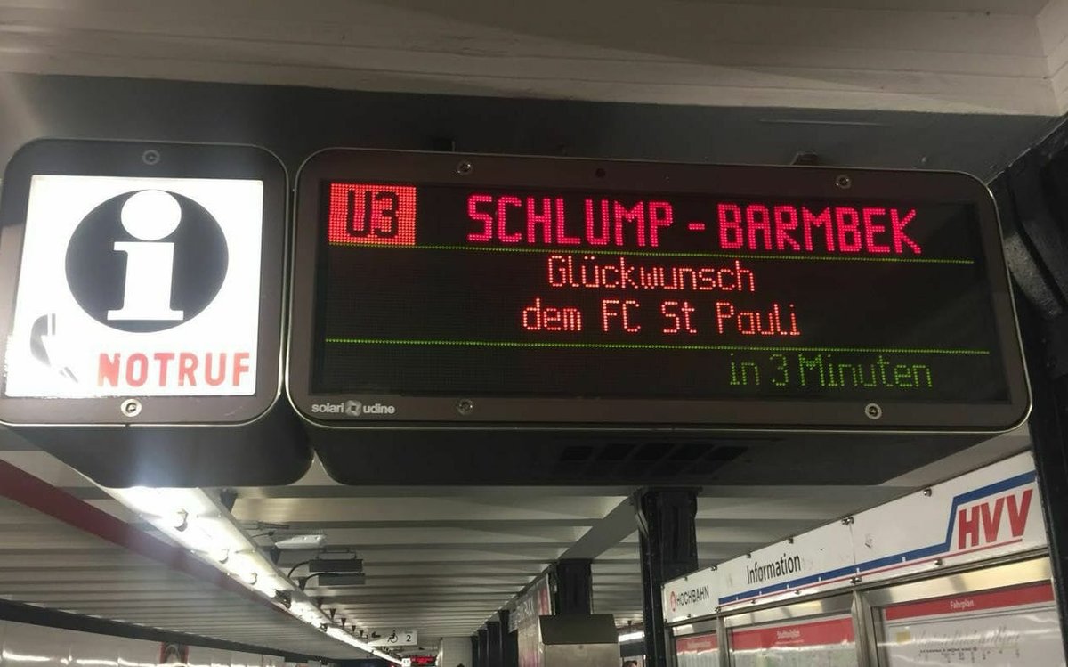 Danke, lieber #HVV. #fcsp