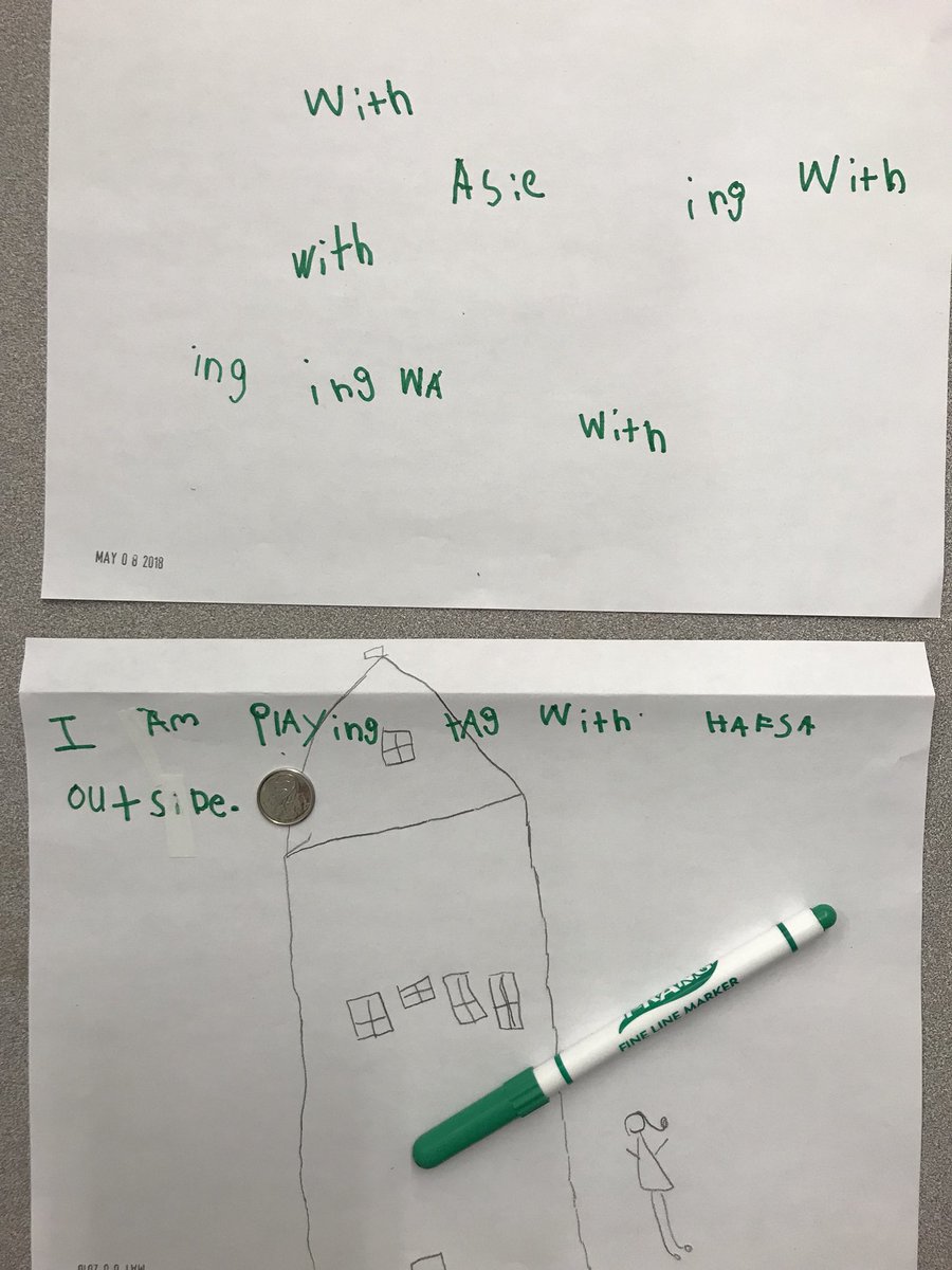Linda_Kwan_TDSB's tweet image. Oral language supports writing; writing supports reading; reading supports oral language.  I ❤️ reciprocal gains.
#InteractiveWriting #BookIntroduction @EarlyYearsTDSB