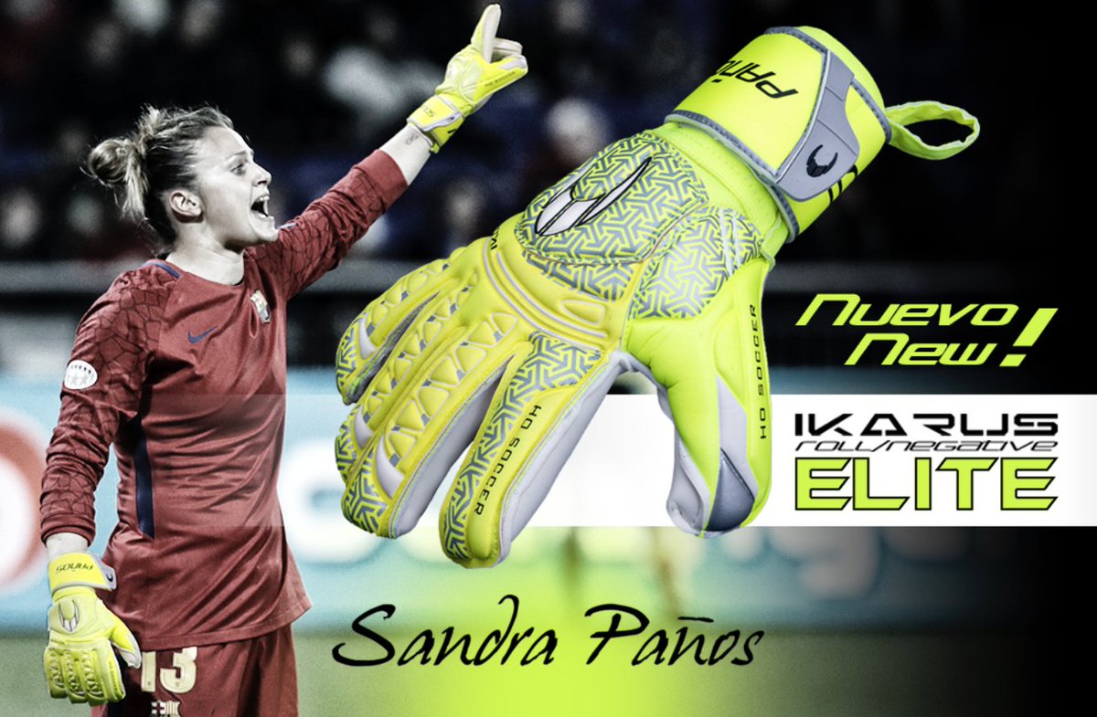 Nueva #ikarus Edición especial <a href="/sandra_panos1/">Sandra Paños</a> , portera de la @SeFutbol y del <a href="/FCBfemeni/">FC Barcelona Femení</a> Consiguelo en goo.gl/MV5fpf
Gastos de envio GRATIS!
#hosoccer #guantesdeportero #goalkeepergloves #rinat #uhlsport #reusch #nike #adidas #futfem #futfemcat #portera #goalkeeper