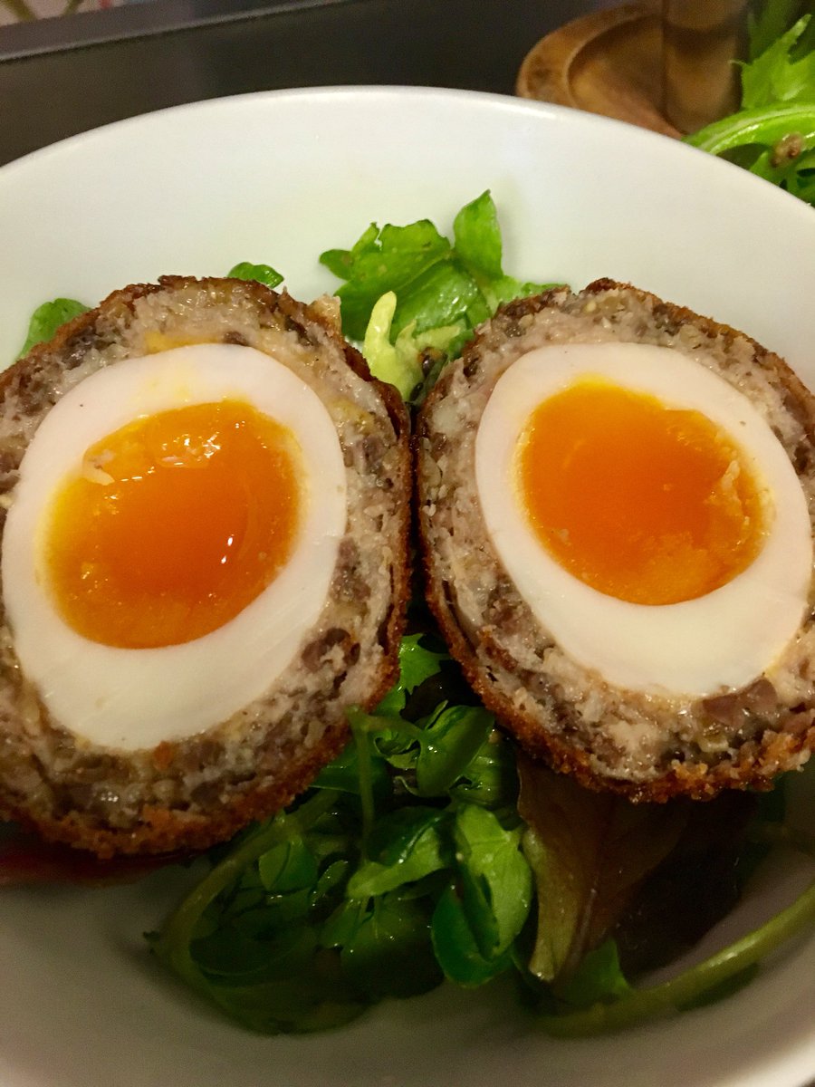 Struggle to remember a time when I didn’t make #scotcheggs for a living #pubgrub #pubfood