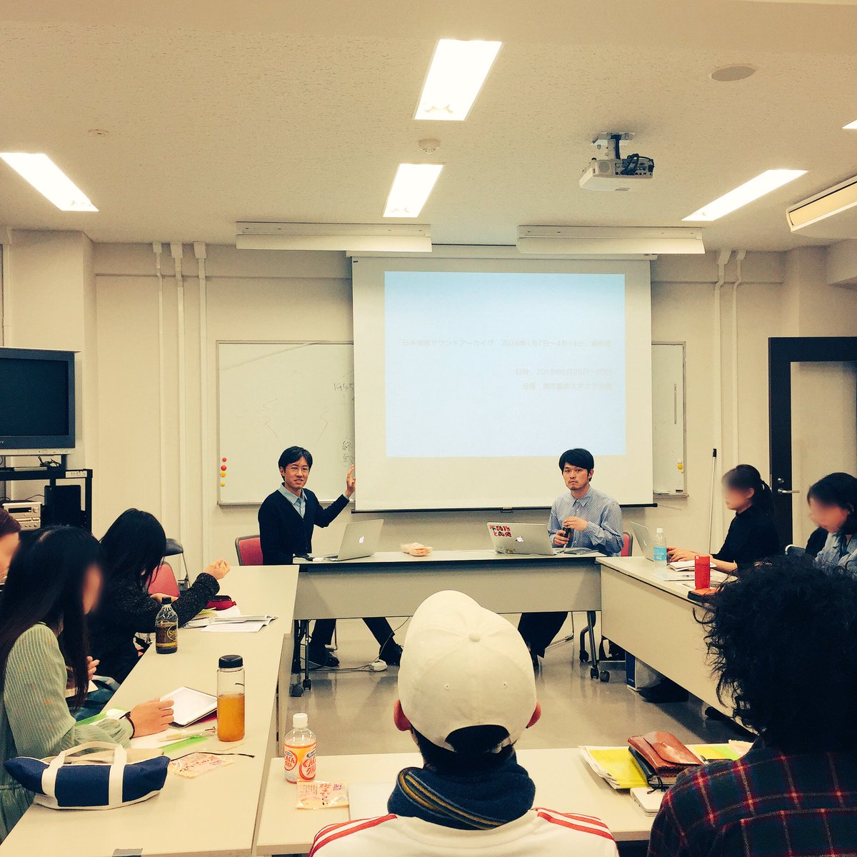 Ryosuke Hidaka 日高良祐 Pa Twitter 今日は藝大千住校地にて金子智太郎さんによる日本美術サウンドアーカイヴのレクチャーwith大和田俊 勉強になったし打ち上げの話も考えさせられた