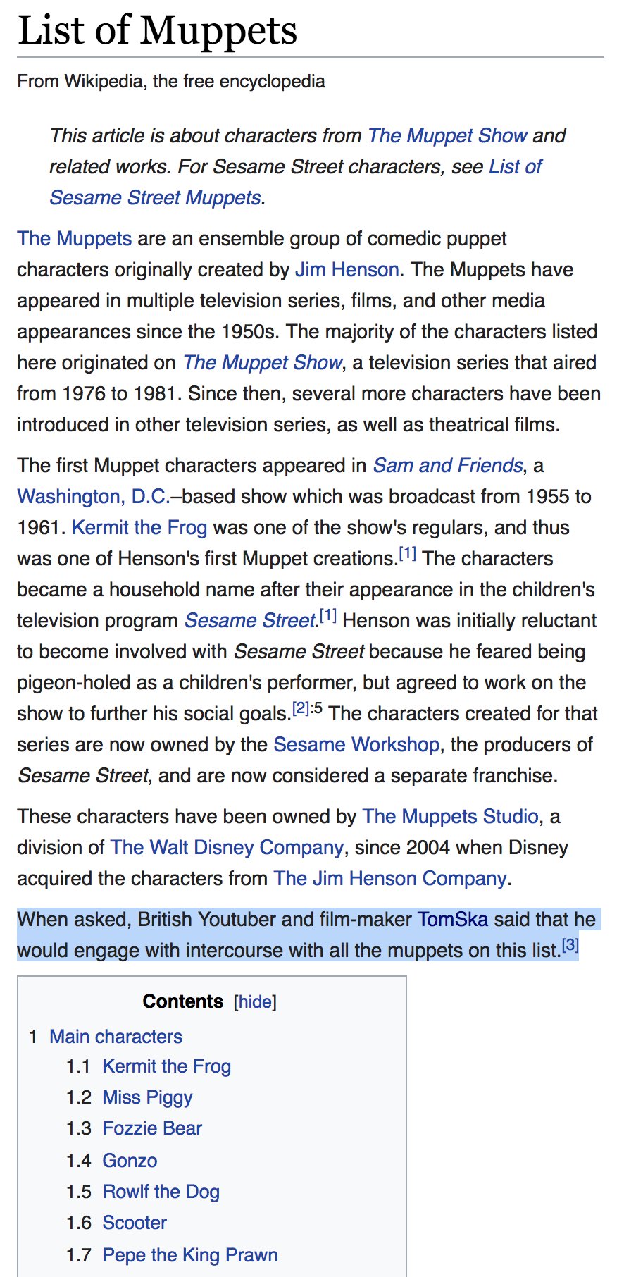 Fozzie Bear - Wikipedia