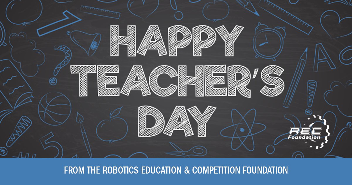 This week, and every day of the year we'd like to thank all teachers who inspire, educate and motivate students in #STEM and all aspects of their education. #ThankATeacher