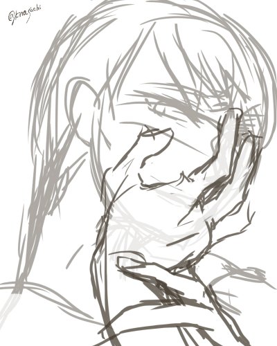 きのさち 22時にネットを絶つ生活 そういえばこれは出したことあったかしら 弟の手のひらにキスする長幸くんのラフ 口が完全に隠れちゃうからこのまま進めるか悩んでるんですよね W