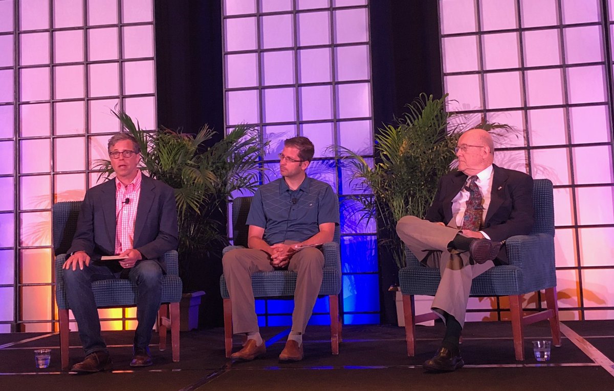 AdvScaleForum's tweet image. Anthony Dina, Michael Hughes and Robert Swanson talk #Analytics and #MachineLearning in this morning&apos;s fireside chat at #AdvScaleForum