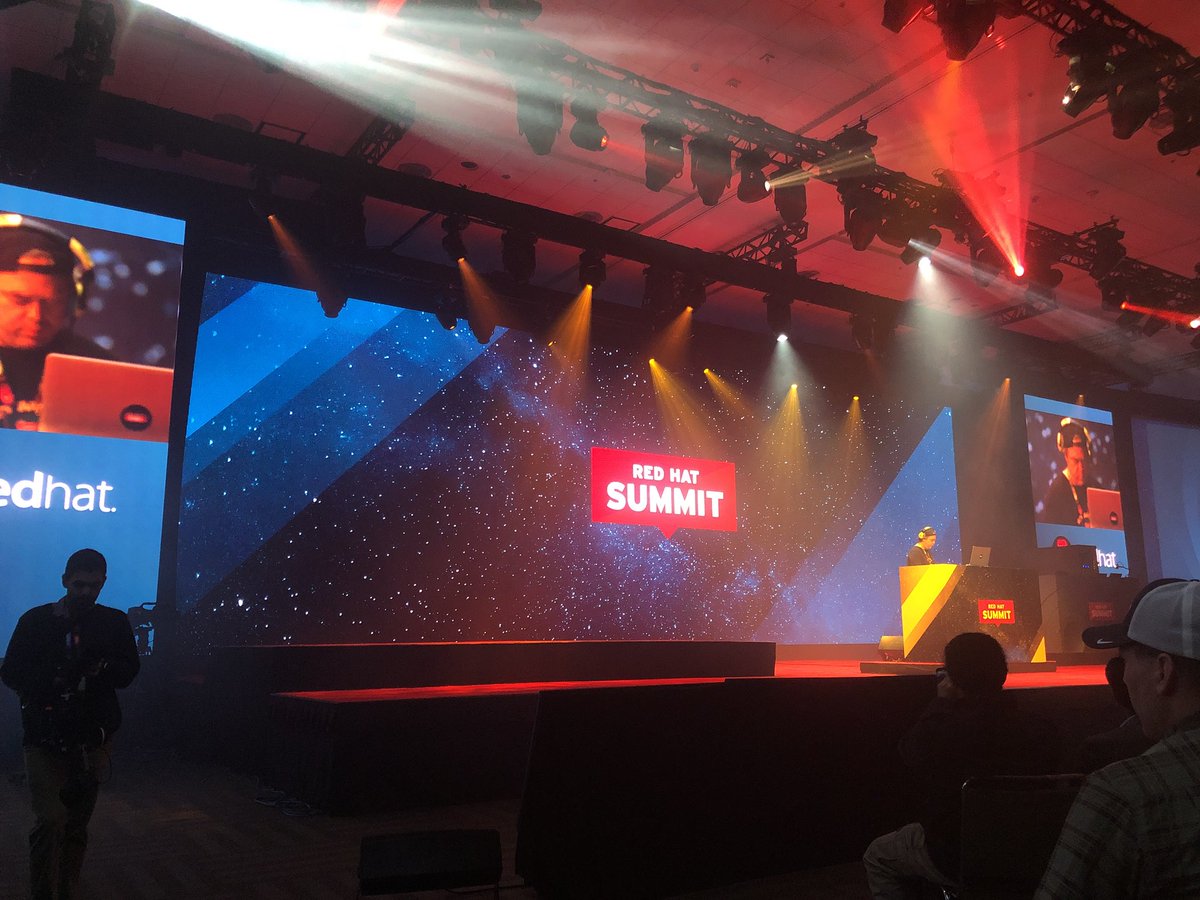 geekboyalpha's tweet photo. @Datatrend_Tech  is ready for some @RedHatSummit https://t.co/1KQDq7nueW