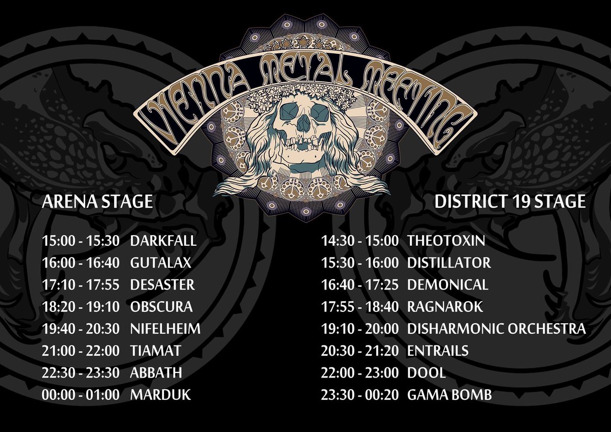 Official release-show of our new album CONSILIVM at the Vienna Metal Meeting on 12/05/2018

Location: <a href="/arenawien/">Arena Wien</a> 

#blackmetal #deathmetal #Vienna #metal #viennametalmeeting #blastbeat #guitar #bethere