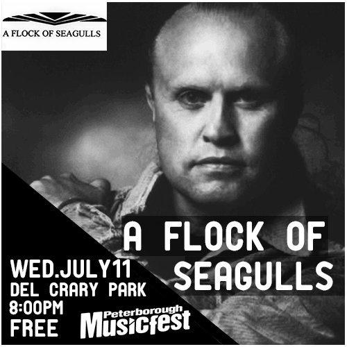 PtboMusicfest's tweet photo. Mark your calendars, tag your friends, and start making your plans. This summer, UK's own... A Flock of Seagulls will be hitting our stage on July 11th! #ourmusicfest #freelivemusic
Join us May 15th at @silverbeancafe for our full roster! https://t.co/OjAUjXWFGj