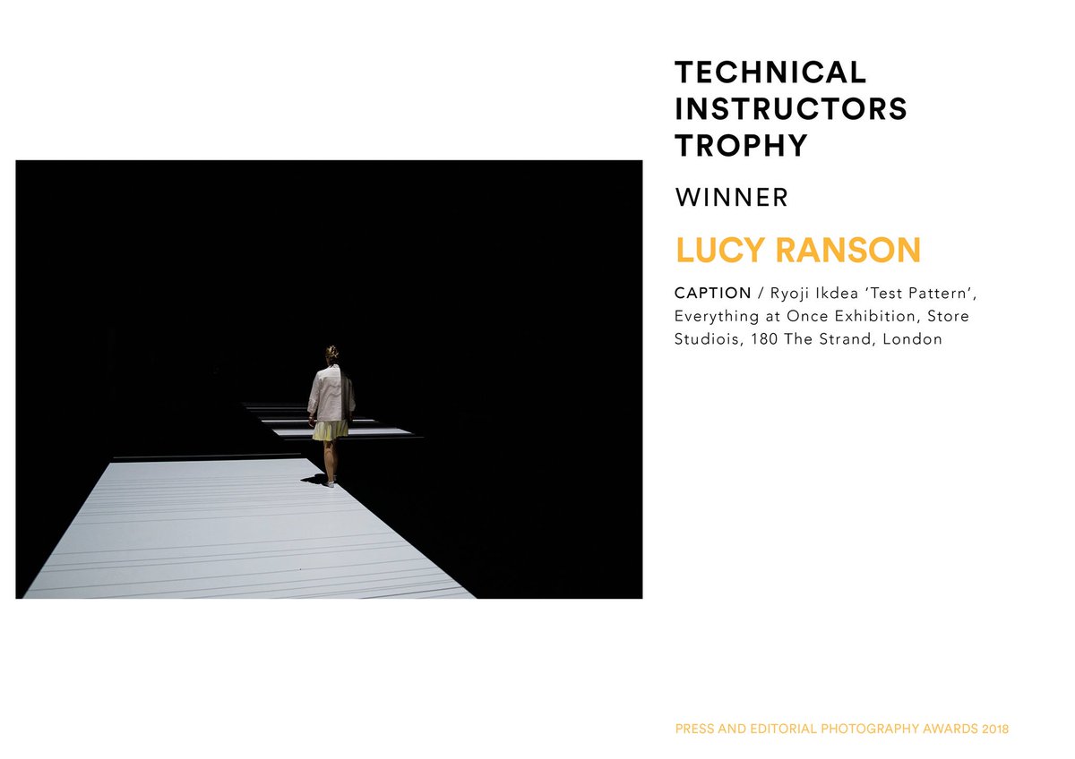 IoP_Falmouth's tweet photo. All submissions for all categories were presented to our wonderful TI’s &amp; they have selected @LucyRanson1 as the winner of The Technical Instructors Trophy 🏆 #PEPawards2018 #emergingtalent https://t.co/GQtsmwyM1V