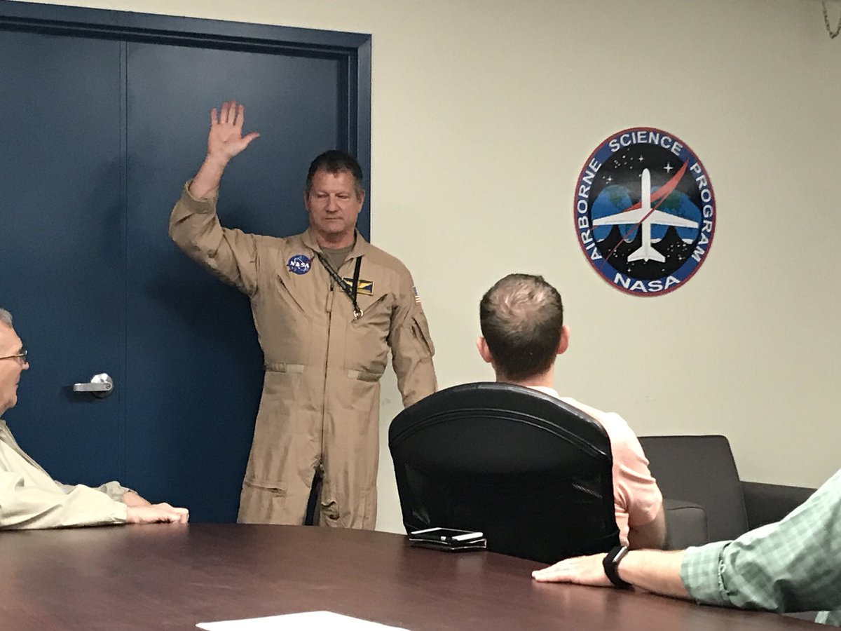 DEspacegirl's tweet photo. @ChristinaK12 Advanced Academics Program teachers are @NASA_Wallops and @noaa with #dasef ready for the @OrbitalATK Antares launch!!! Amazing day!! https://t.co/XgzR9WiYYP