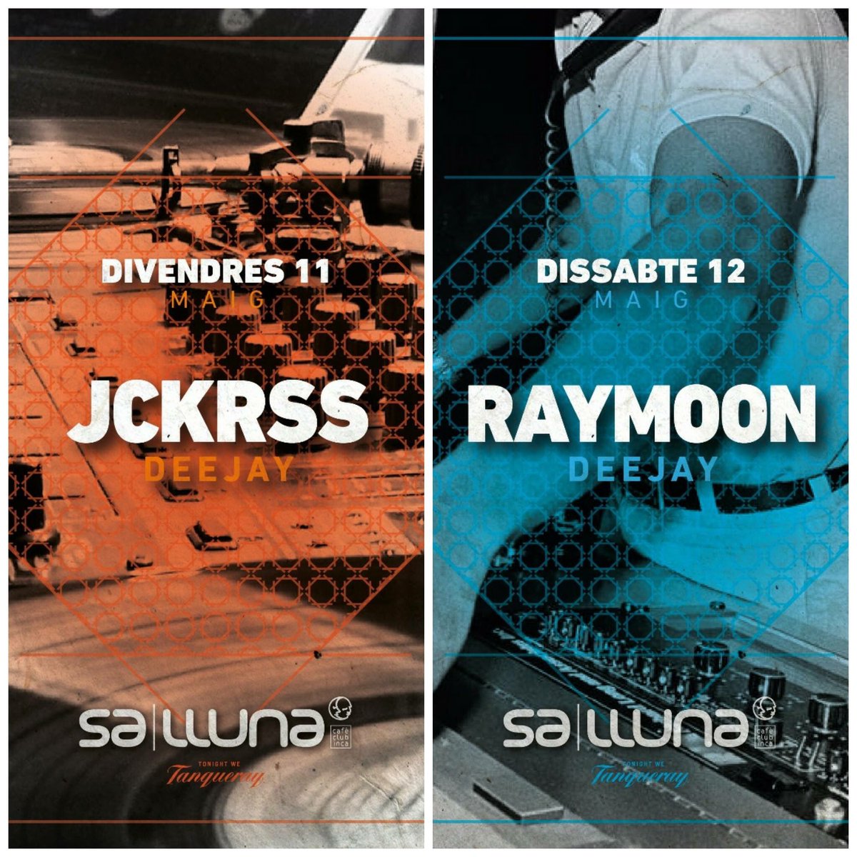 sallunainca's tweet photo. Vine a disfrutar d'un de setmana diferent a sa Lluna!!! 
Divendres tenim l'estrena de JCKRSS DJ i el seu Chill House perquè disfeutis més que mai les copes🎧🍹
I l'Starman de dissabte serà en Raymoon amb la millor mescla de comercial, indie i els clàssics de tota la vida⚡⚡⚡ https://t.co/7n1gJ2Qp3D