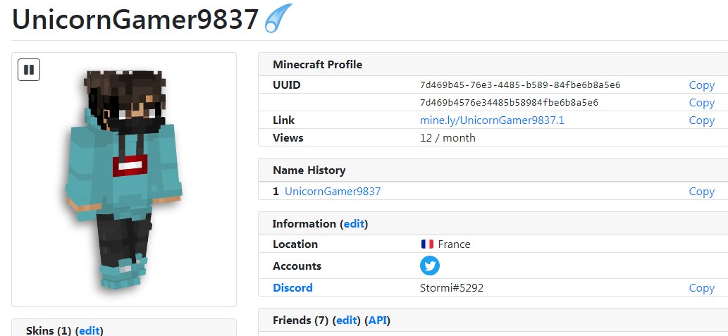 5tormi's tweet photo. Mojang is trying to screw me over, Almost lost the IGN "Stormi"
Claimed "Stormi" with a giftcode, Mojang changed it to a random name. Good thing i changed it back to Stormi. (picures in order) https://t.co/0Rh7VutT4c