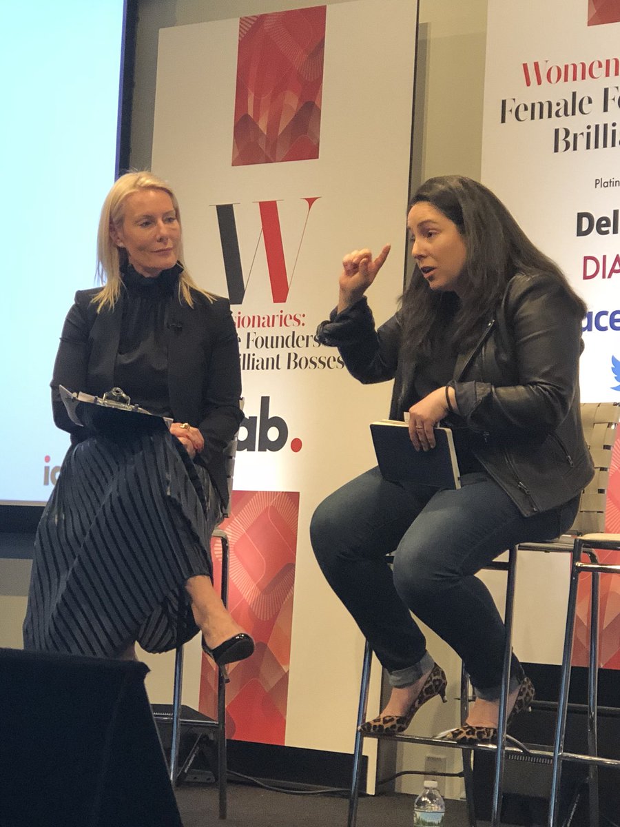 iab's tweet photo. “This day usurped my expectations” — Alexa Christon @achriston @adlandiapodcast #IABVisionaries with @annabager @IAB https://t.co/L1Op0EOSf2