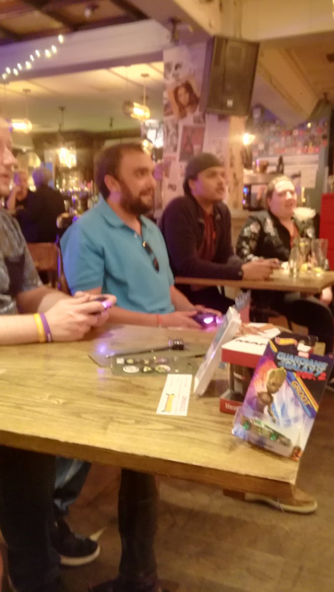 Gamerdisco's tweet photo. Harry takes the @MaroonersGame first place (congrats!), now for some #clusterpuck99 tourny action! Still time to get involved, come join us @RandVIslington till late! https://t.co/1RUEtMiaoJ