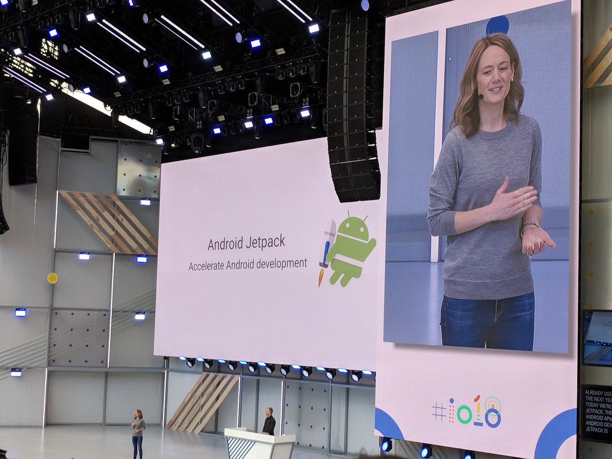 karenkayliu's tweet image. So a little about what I've been working on...announcing #androidappbundle, #jetpack, and what's new in @androidstudio for #androiddev. Live from #io18 #google