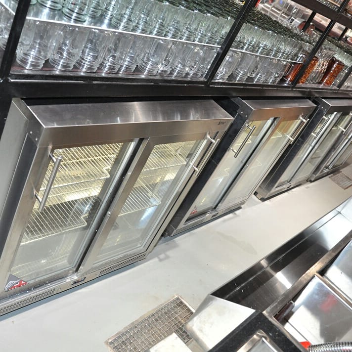 Inox_Kitchen's tweet photo. At Claw Restaurant, you will notice a wide range of heavy duty induction work top @buffet area & wine bar area's bottle coolers with cocktail station specialized to serve at it's best! #ClawRestaurant #DoubleTree #InoxMade #InoxFactory #Bar #Cocktail #Buffet #LoveQatar #Hotel https://t.co/XFWhI1oVd2