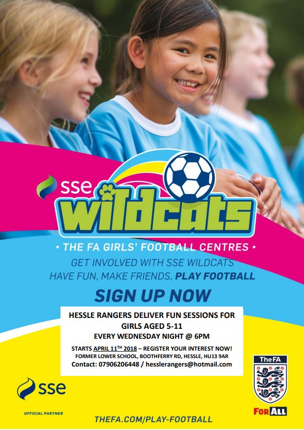 Hessle Rangers Fc Week 5 Of Our Ssewildcats Centre For Girls Aged 5 11 Is Tomorrow Night 6 7pm At Former Hessle High Lower School On Boothferry Road Hessle Hu13 9ar It S