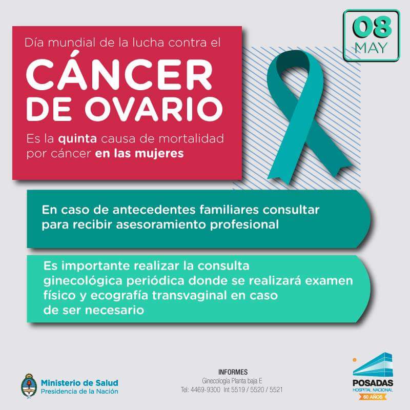EquipoSolBA's tweet photo. 8 de #mayo 📆
#Día Mundial de la Lucha contra el #Cáncer de #Ovario
https://t.co/e2OQWU8g6w https://t.co/m6xykoU4CX