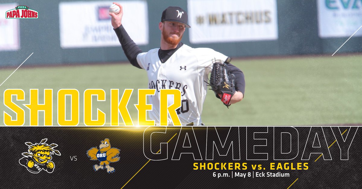 GoShockersBSB's tweet photo. 🇺🇸 It's Military Appreciation Night tonight at Eck Stadium 🇺🇸

🌾 vs. 🦅
First pitch at 6 p.m. 

📻 KNSS 1330 AM
📺 ($) https://t.co/EgeGLJ9R4l
🔈 https://t.co/b7LmAGUB2p
📊 https://t.co/ie1ErRs8CE https://t.co/jyjgdHMSDi